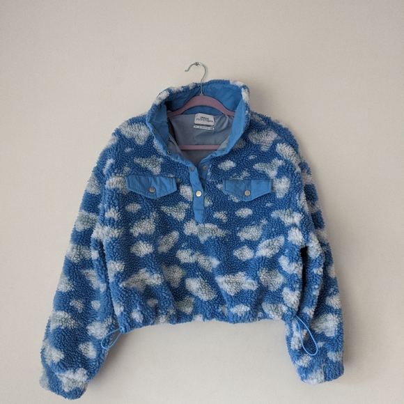 cloud nine sherpa popover jacket